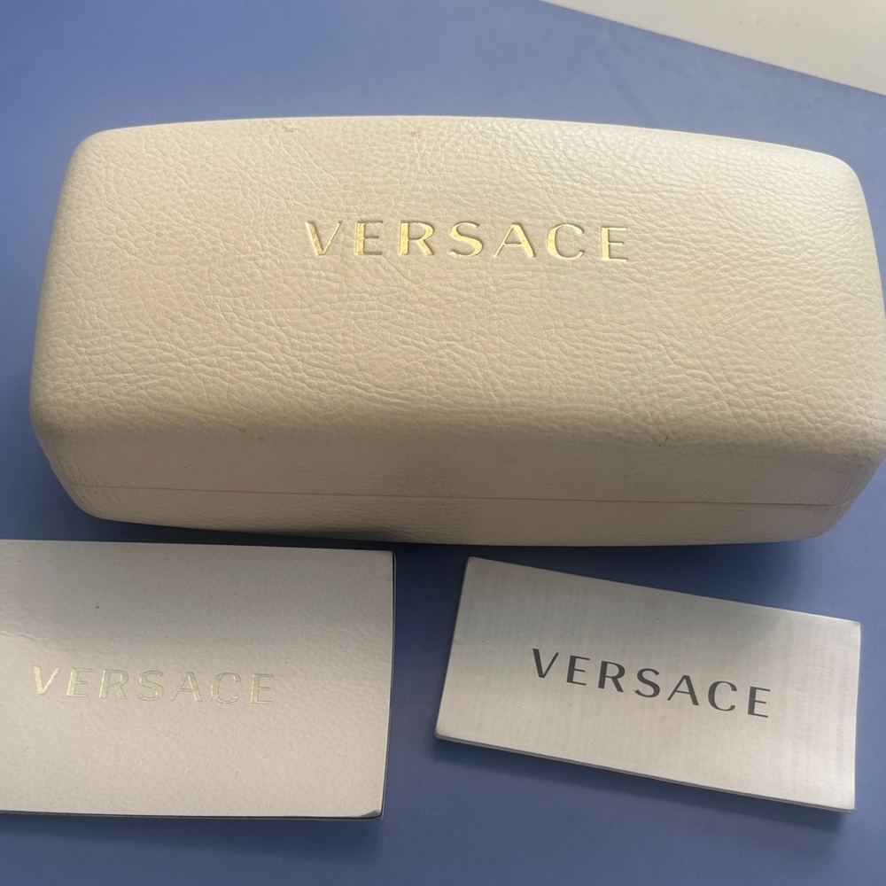 Versace Tortoise Shell Studded Sunglasses - image 2